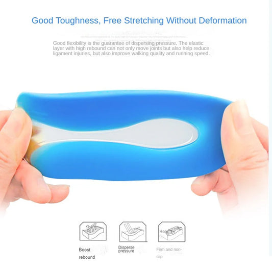 Instant Heel Pain Relief Gel Cups – Shock Absorbing Heel Cushions