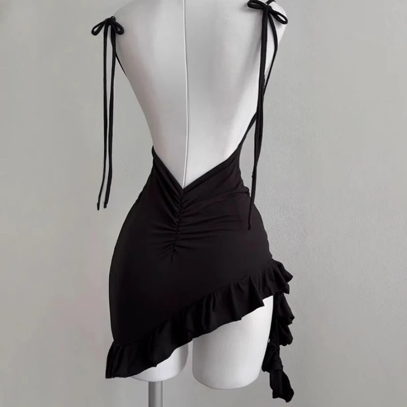 Eclipse Backless Mini Dress