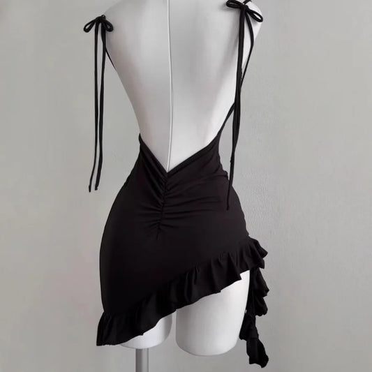 Eclipse Backless Mini Dress
