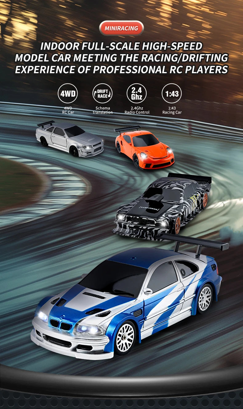 Turbo Drift X – 4WD RC Drift Car