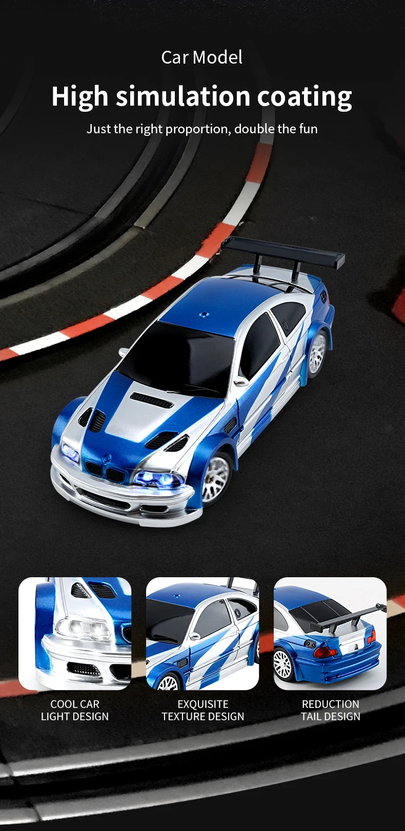 Turbo Drift X – 4WD RC Drift Car