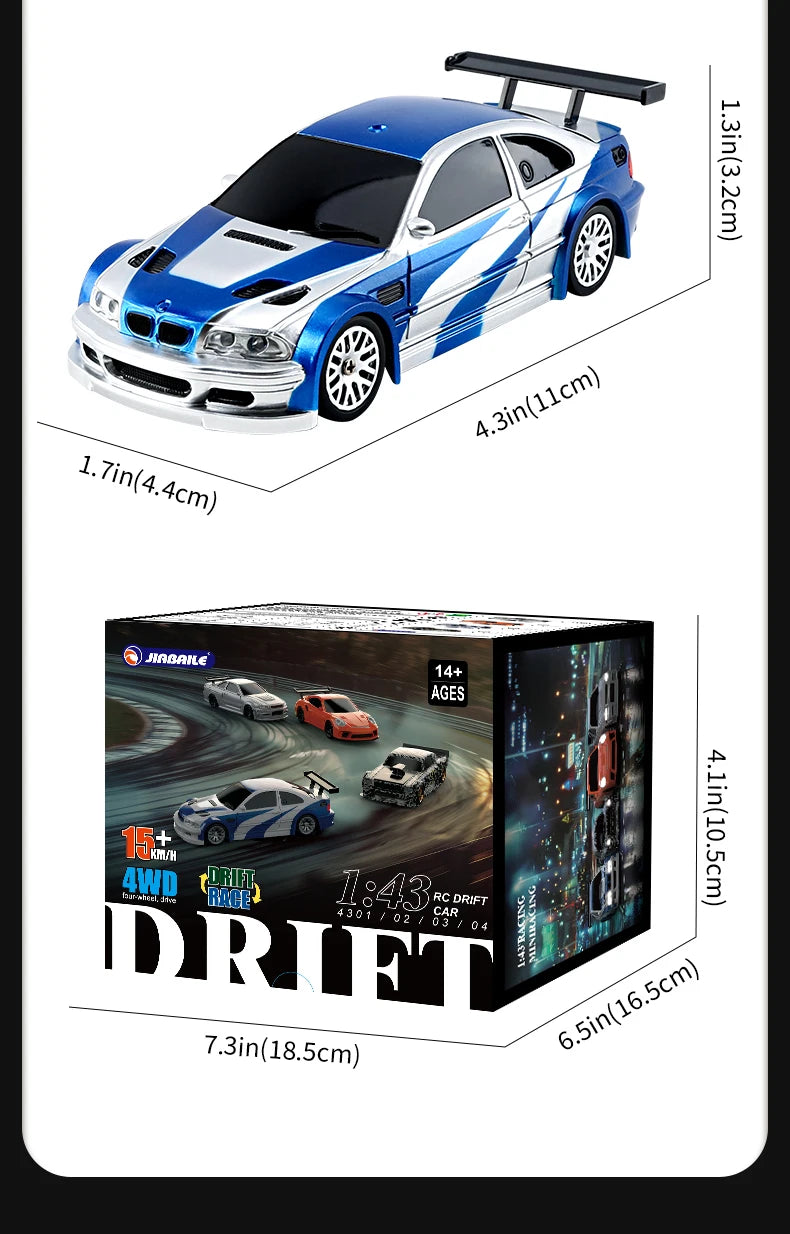 Turbo Drift X – 4WD RC Drift Car