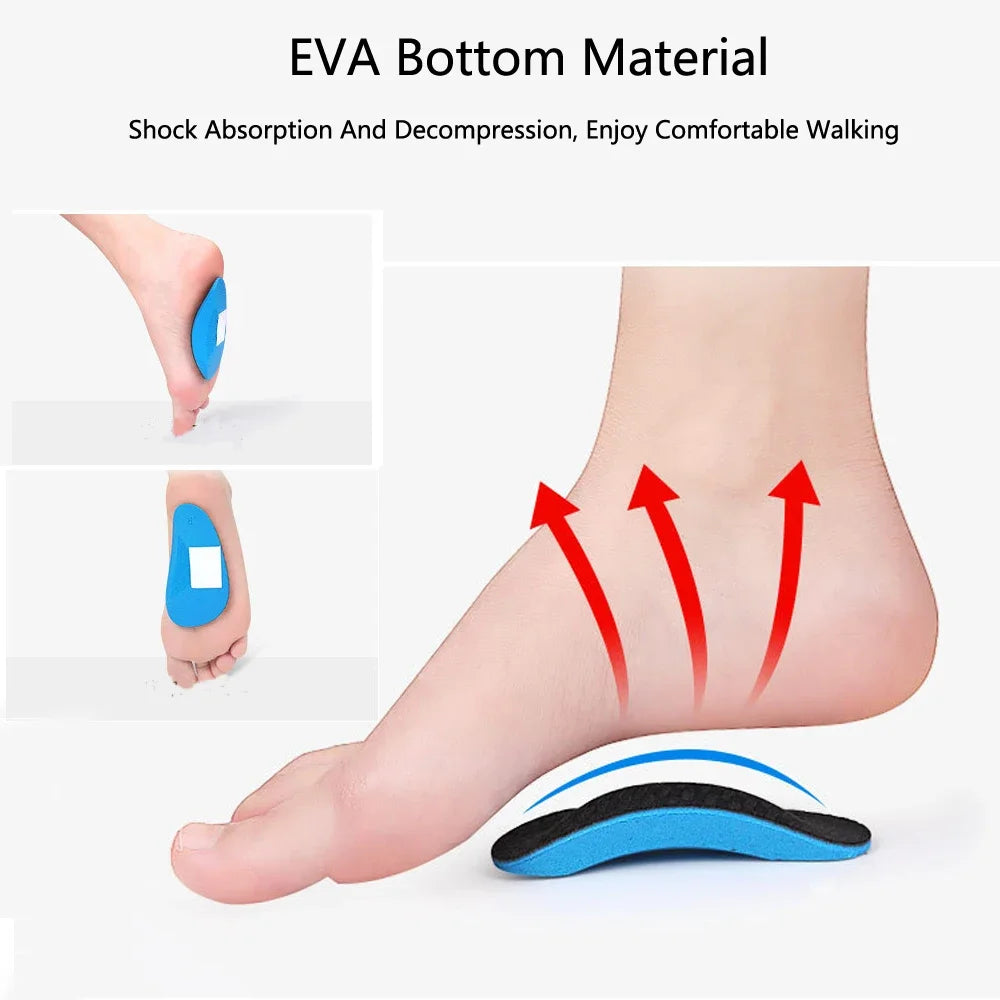Arch Support Insoles – Relieve Foot Pain, Flat Feet & Plantar Fasciitis