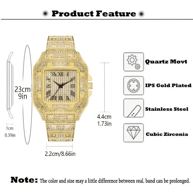 Montre impériale de glace