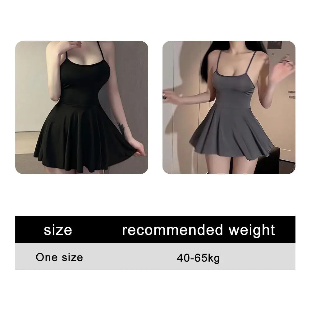 Midnight Flare Mini Dress