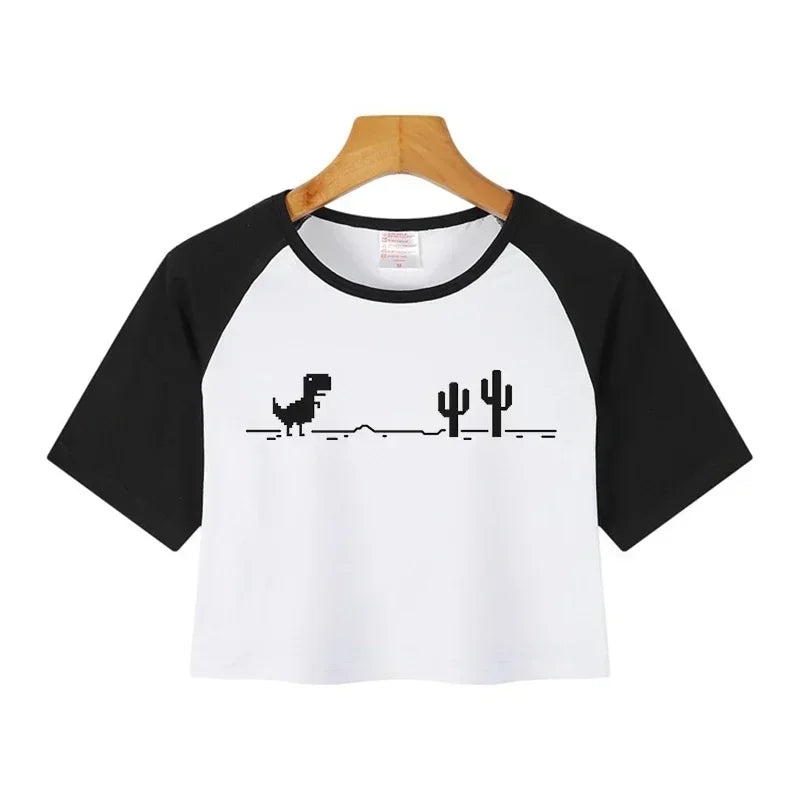 Midnight Rebel Crop Top