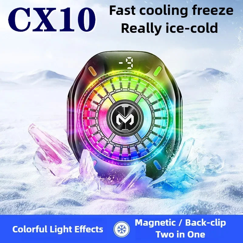 MEMO CX10 RGB Gaming Fan Cooler