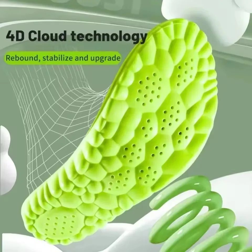 All-Day Comfort Insoles – Shock Absorption & Foot Pain Relief