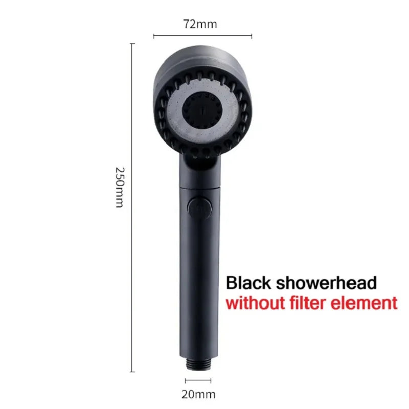 High-Pressure Filter Shower Head