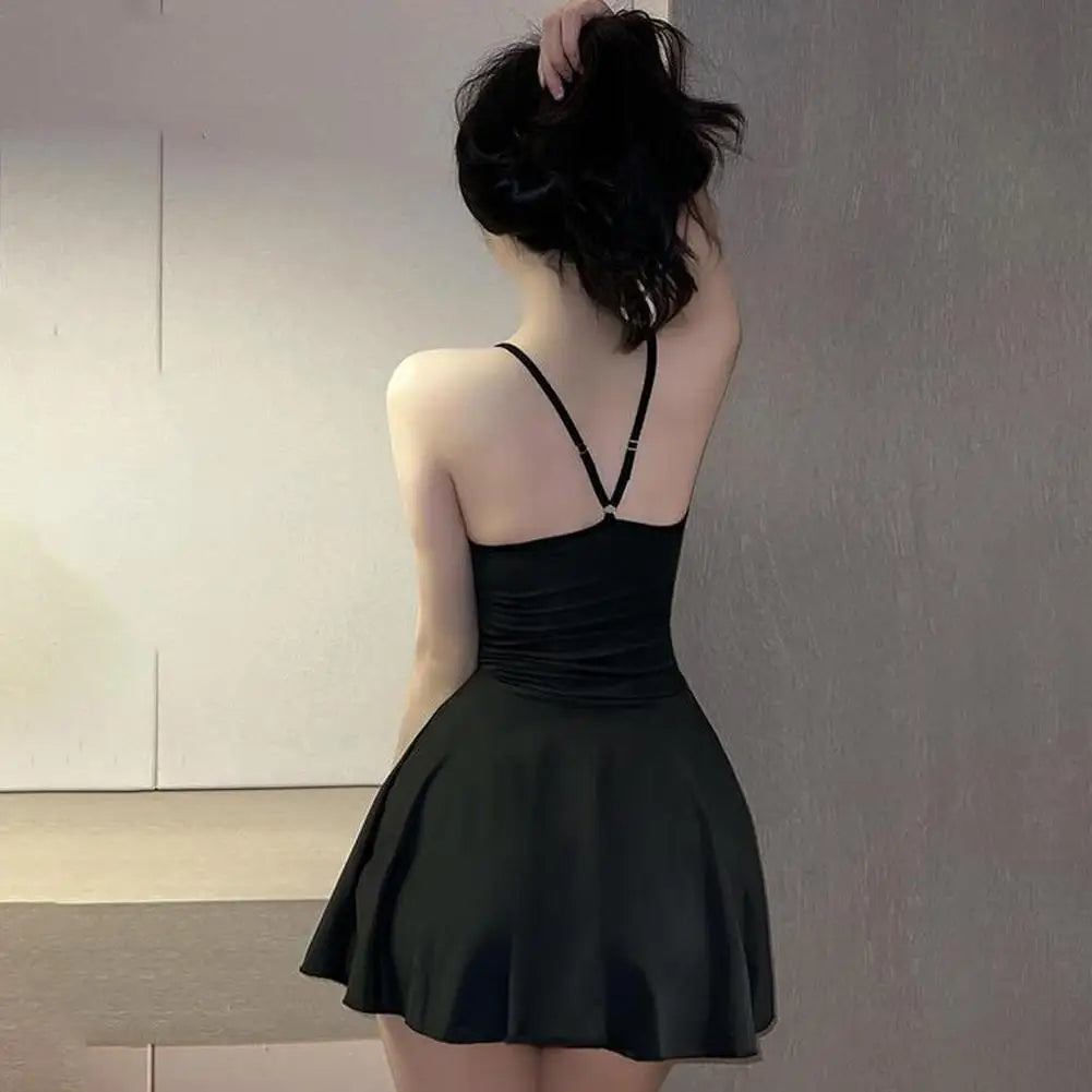 Midnight Flare Mini Dress