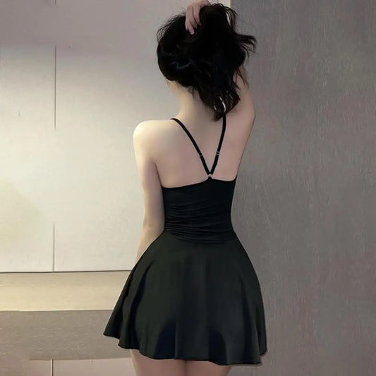 Midnight Flare Mini Dress
