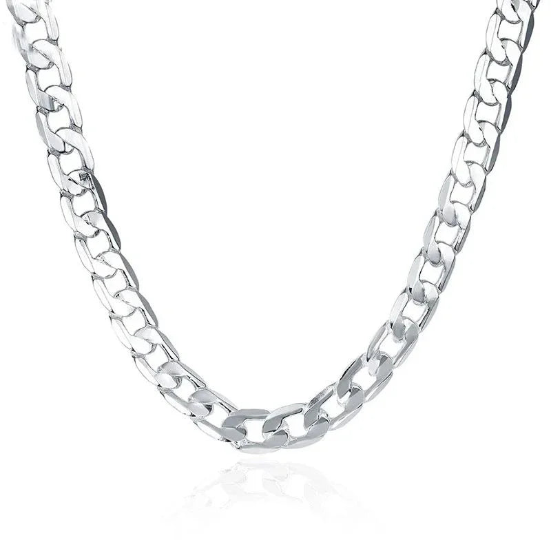 925 Sterling Silver Figaro Chain