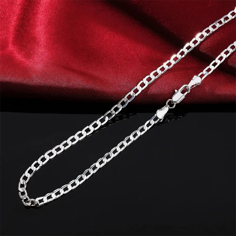 925 Sterling Silver Cuban Chain