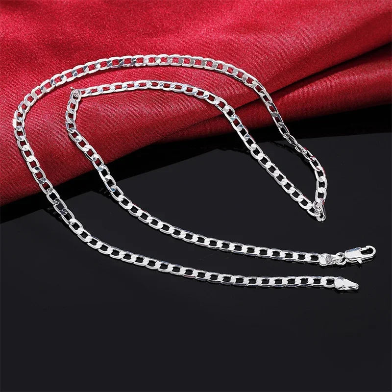 925 Sterling Silver Cuban Chain