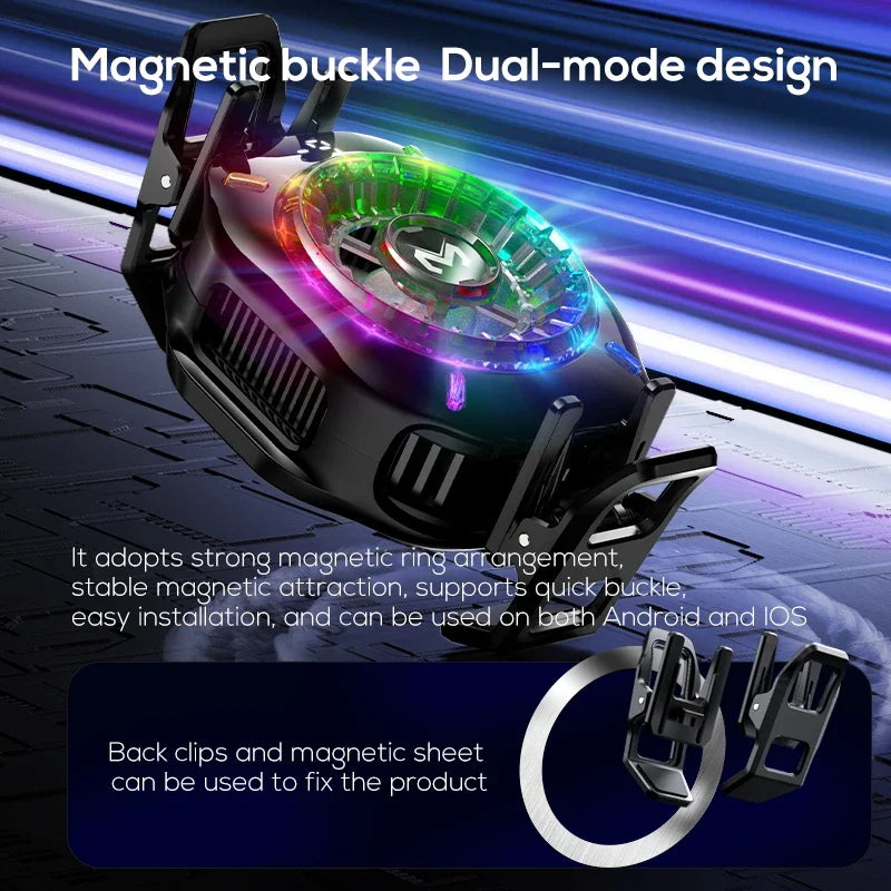 MEMO CX10 RGB Gaming Fan Cooler