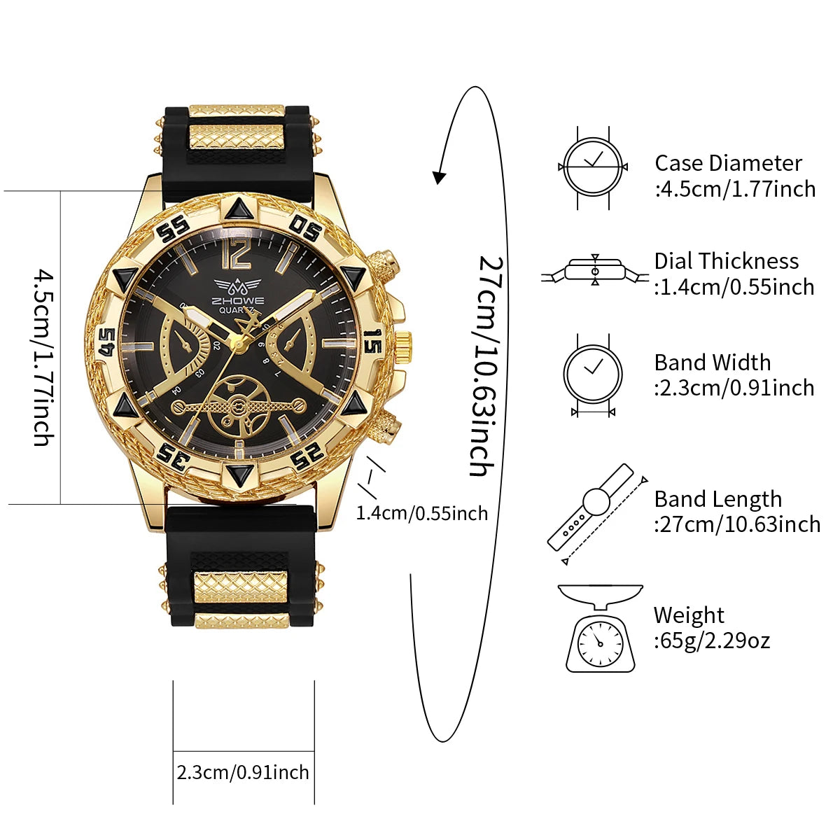 4-Piece Titan Elite Watch Set