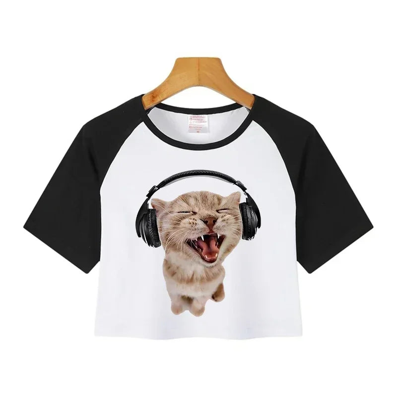 Midnight Rebel Crop Top