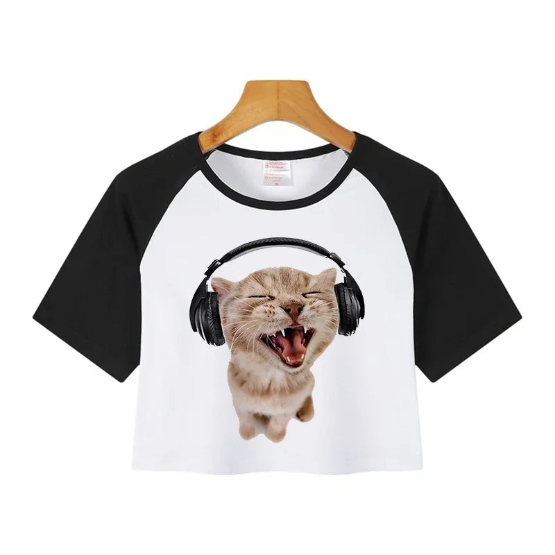 Midnight Rebel Crop Top