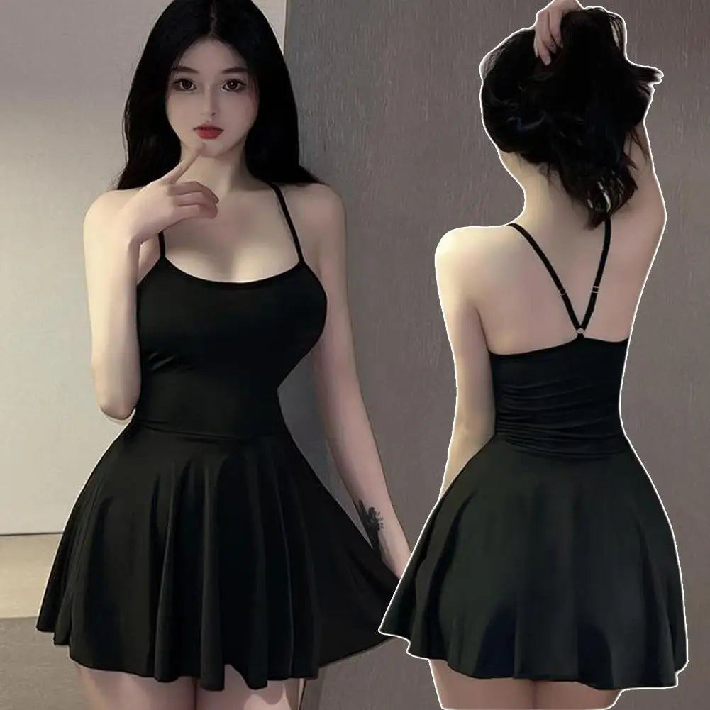 Midnight Flare Mini Dress
