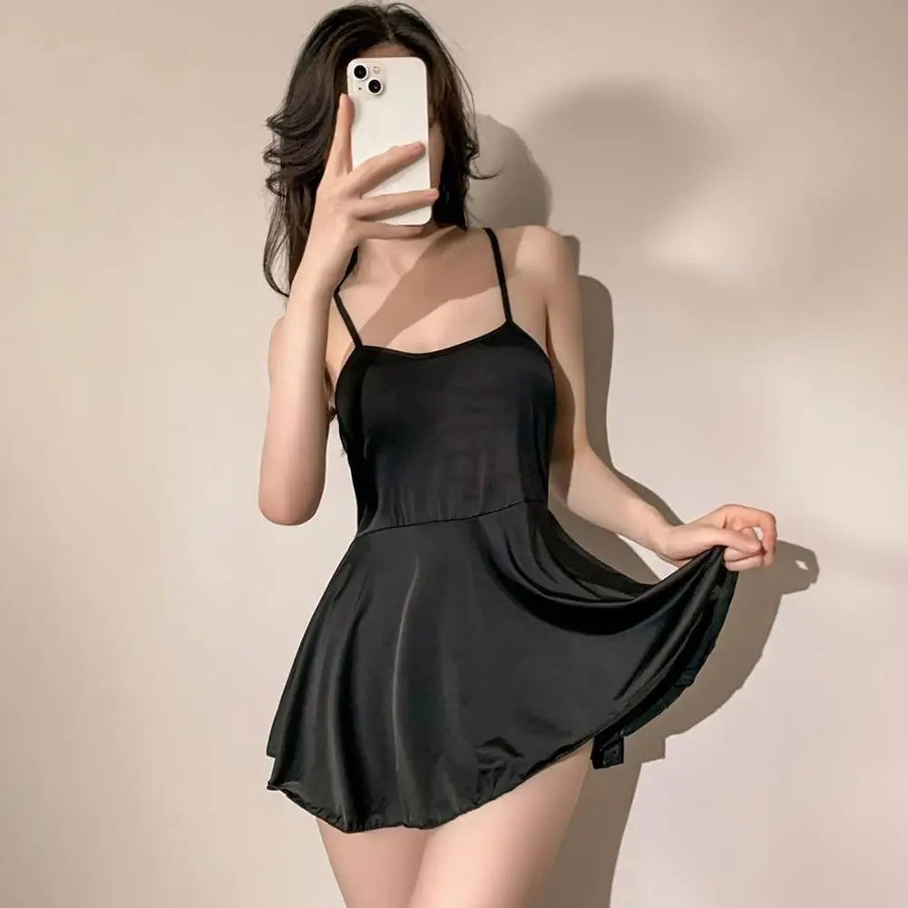 Midnight Flare Mini Dress