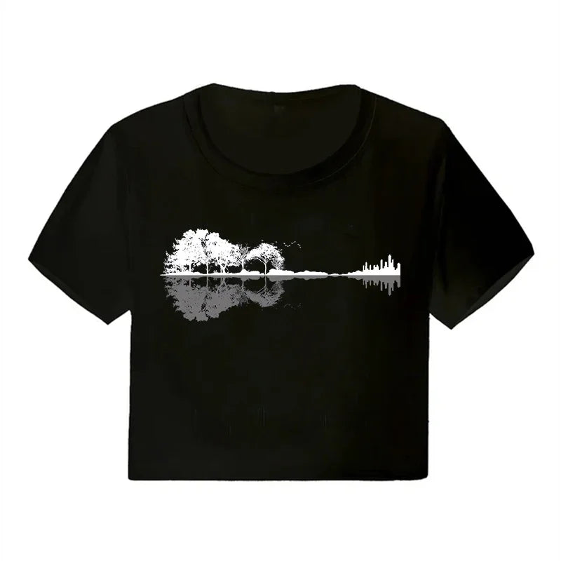 Midnight Rebel Crop Top