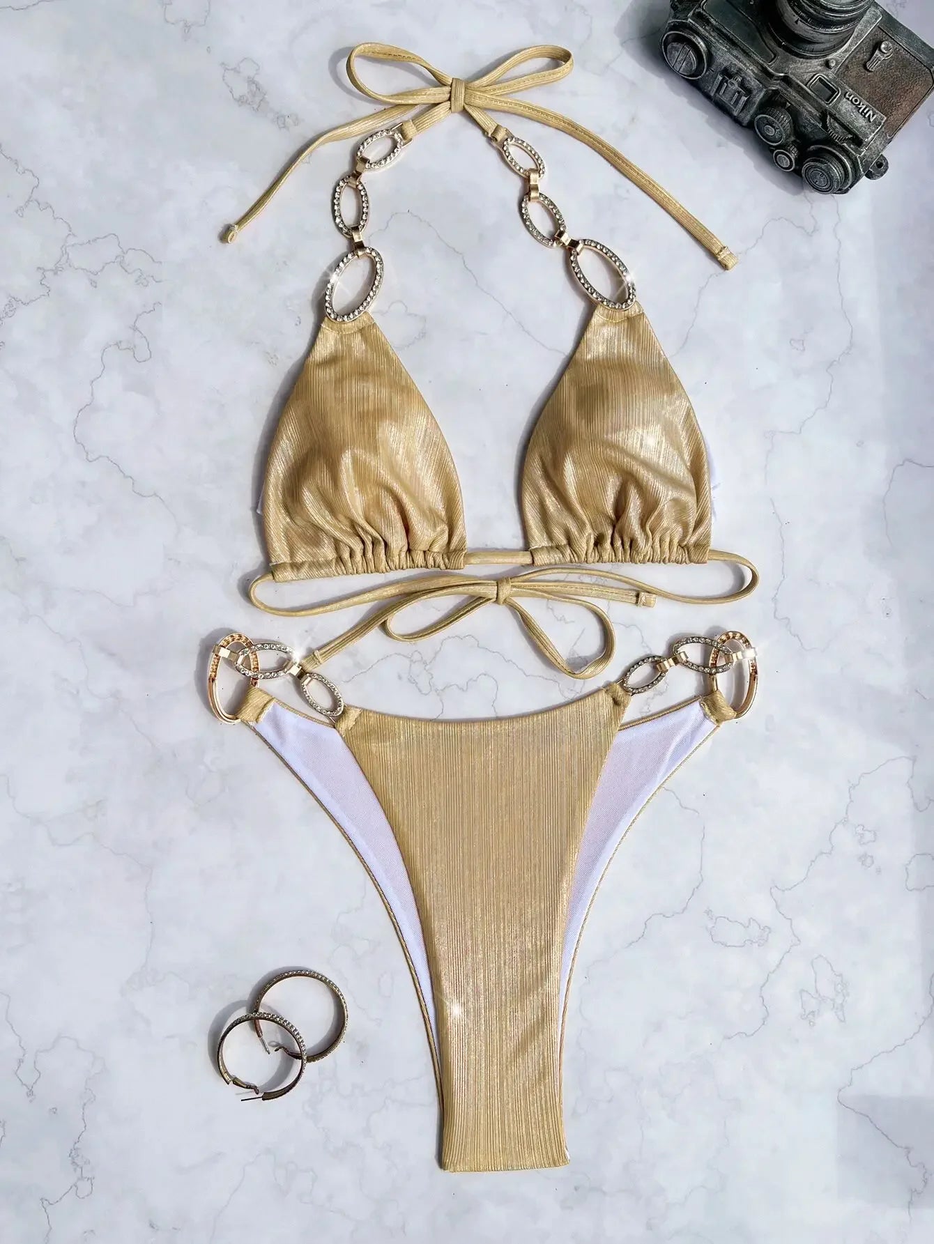 Diamond Luke Ketten-Bikini