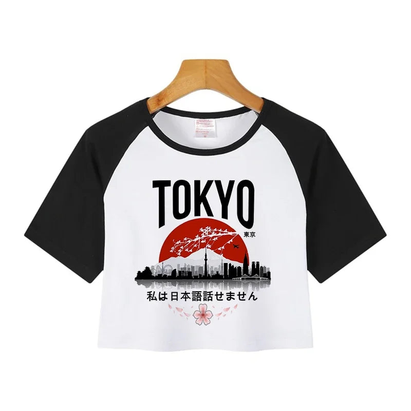 Midnight Rebel Crop Top