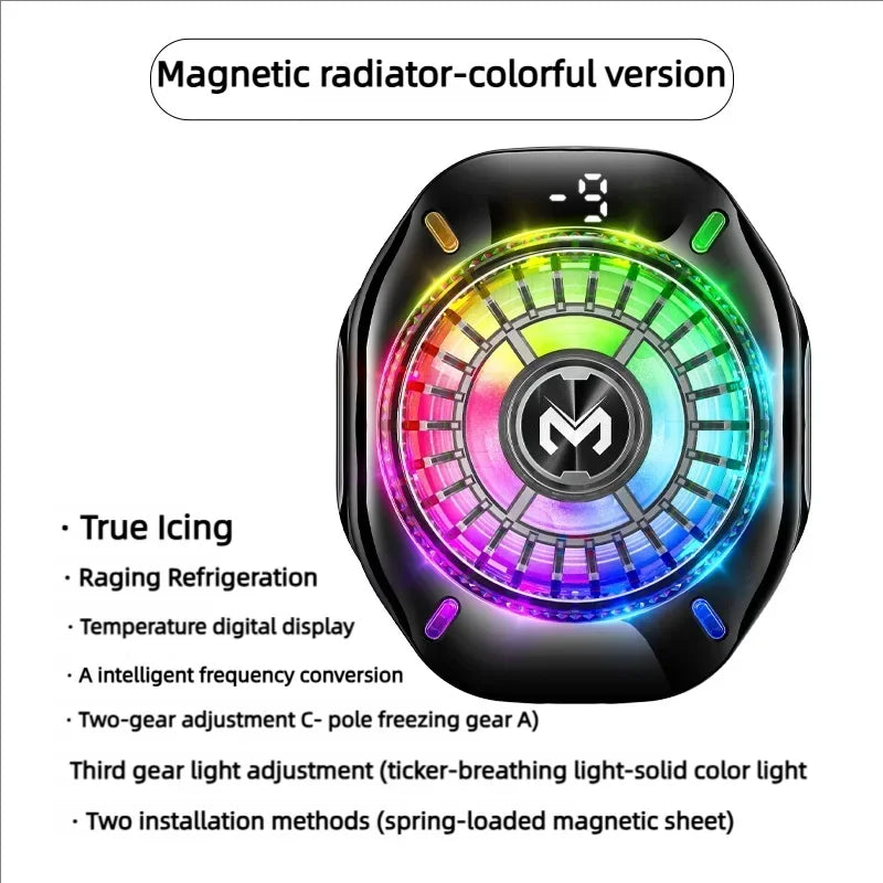 MEMO CX10 RGB Gaming Fan Cooler