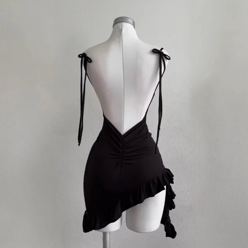Eclipse Backless Mini Dress