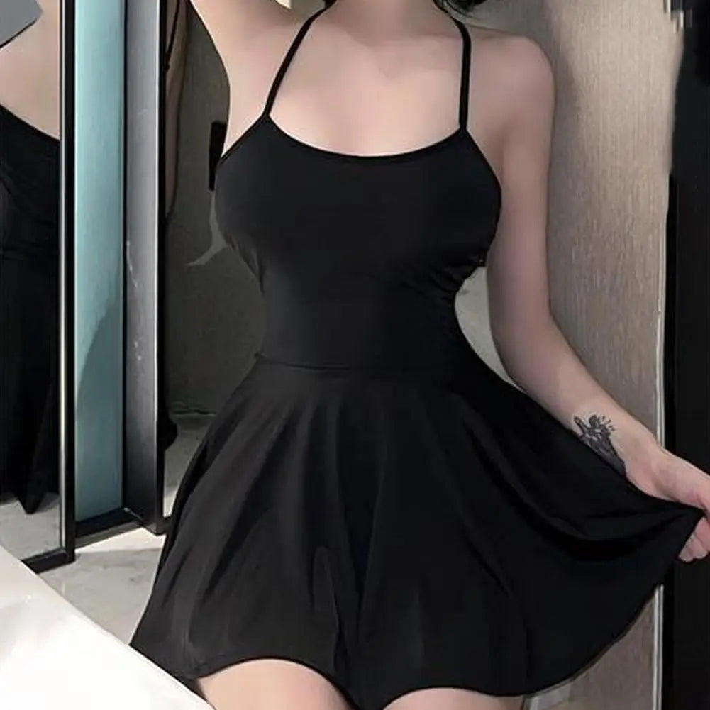 Midnight Flare Mini Dress