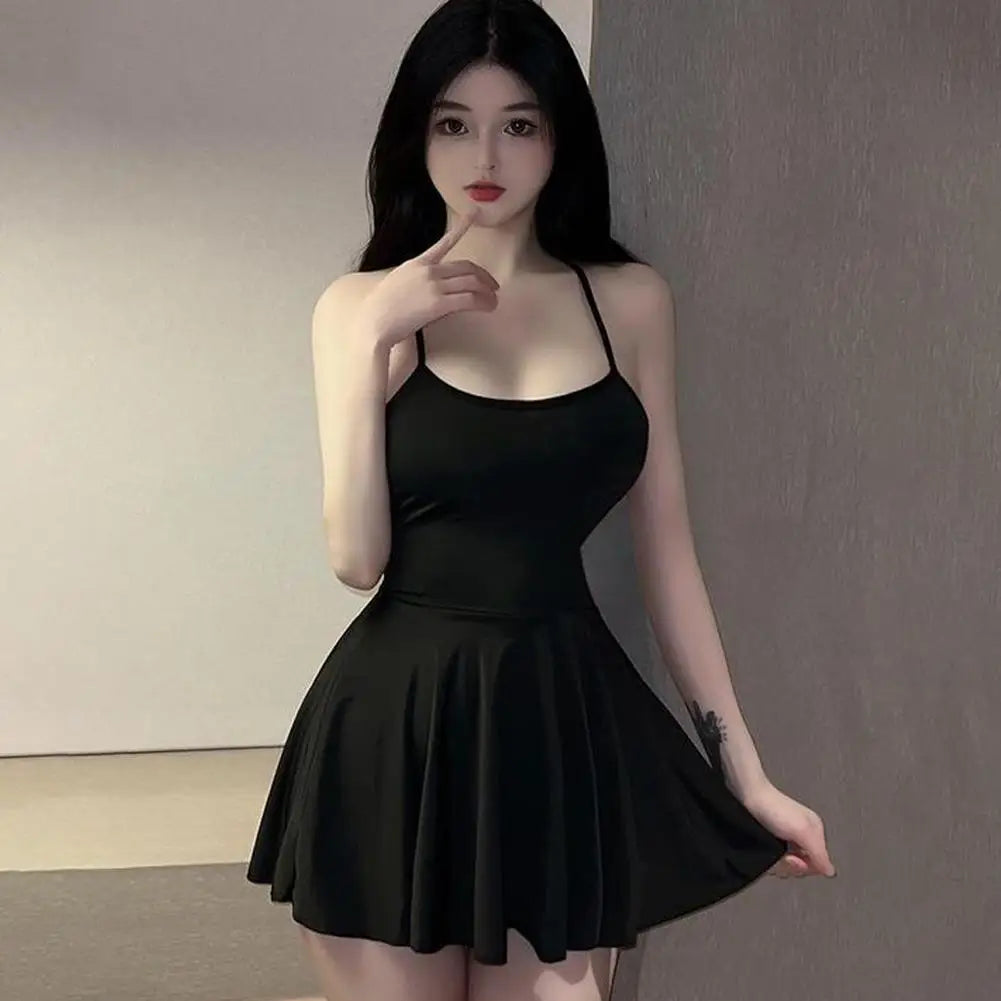 Midnight Flare Mini Dress