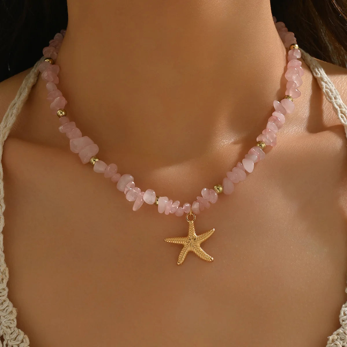 The Turquoise Bohemian Shell Pendant Necklace