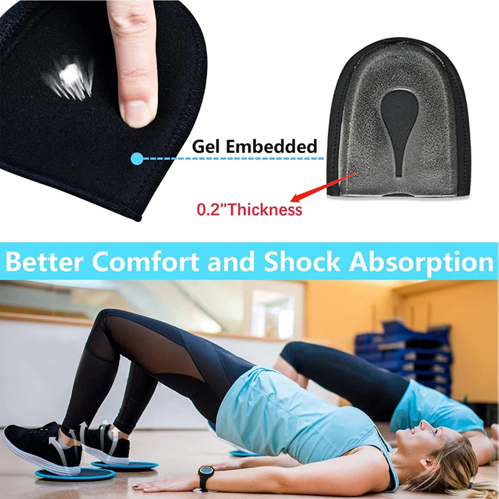Heel Pain Relief Support Sleeves – Plantar Fasciitis & Heel Spur Comfort