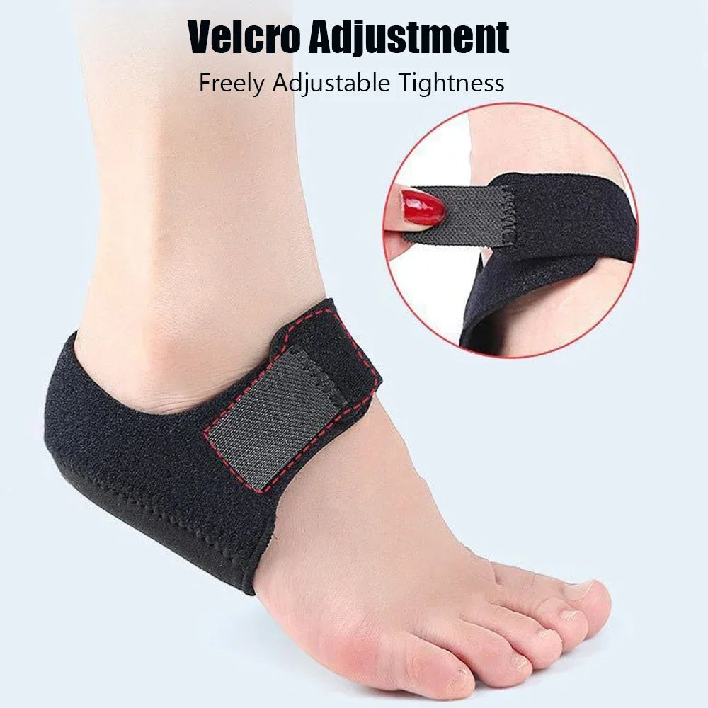 Heel Pain Relief Support Sleeves – Plantar Fasciitis & Heel Spur Comfort