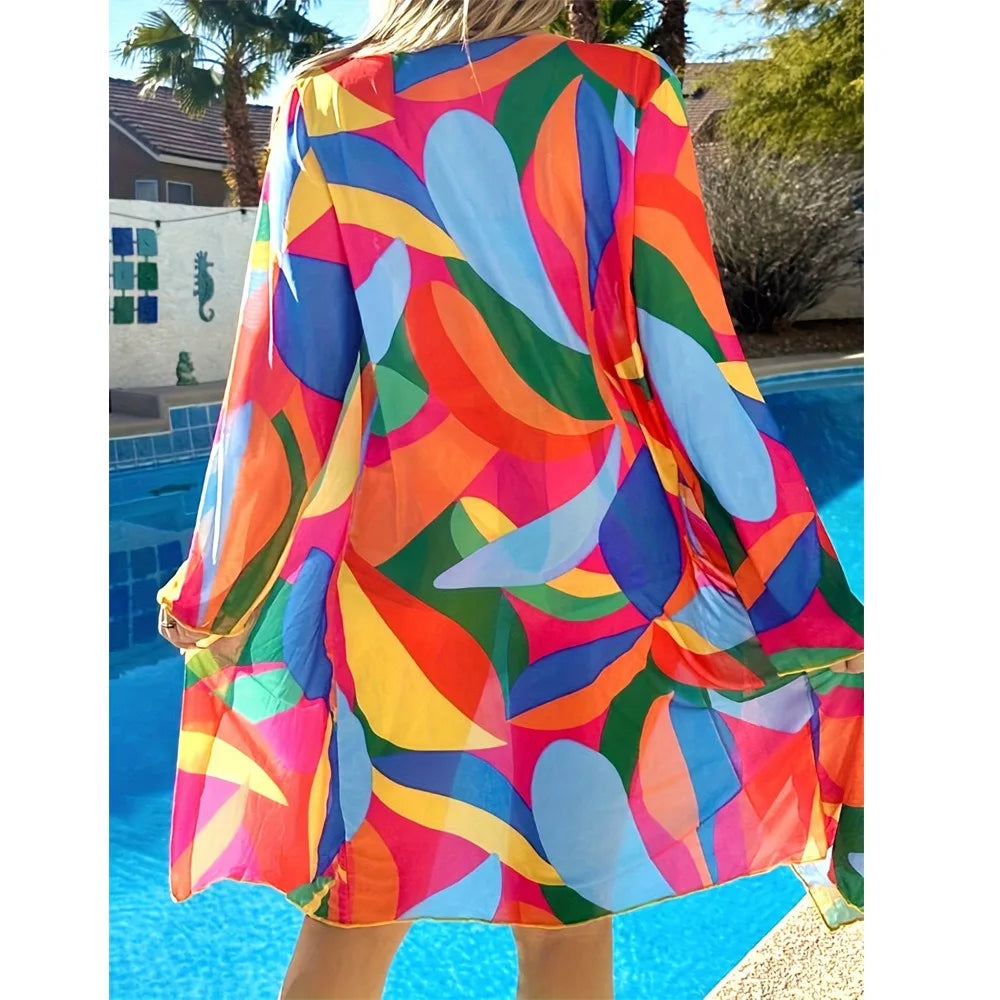 Sunset Prism 3-Piece Bikini Set