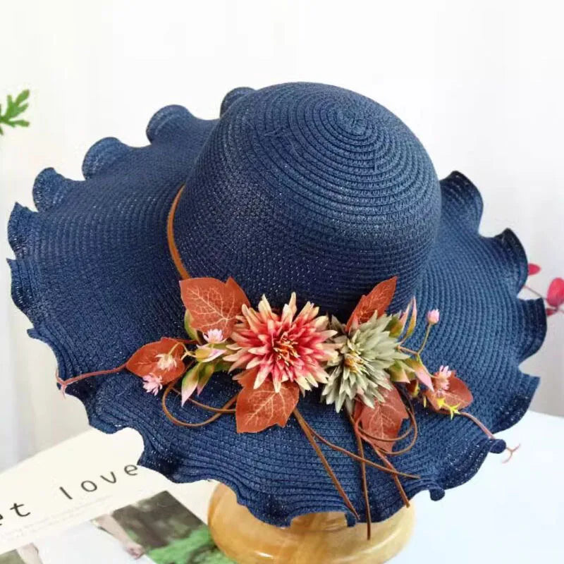 The Meadow Breeze Floral Sun Hat