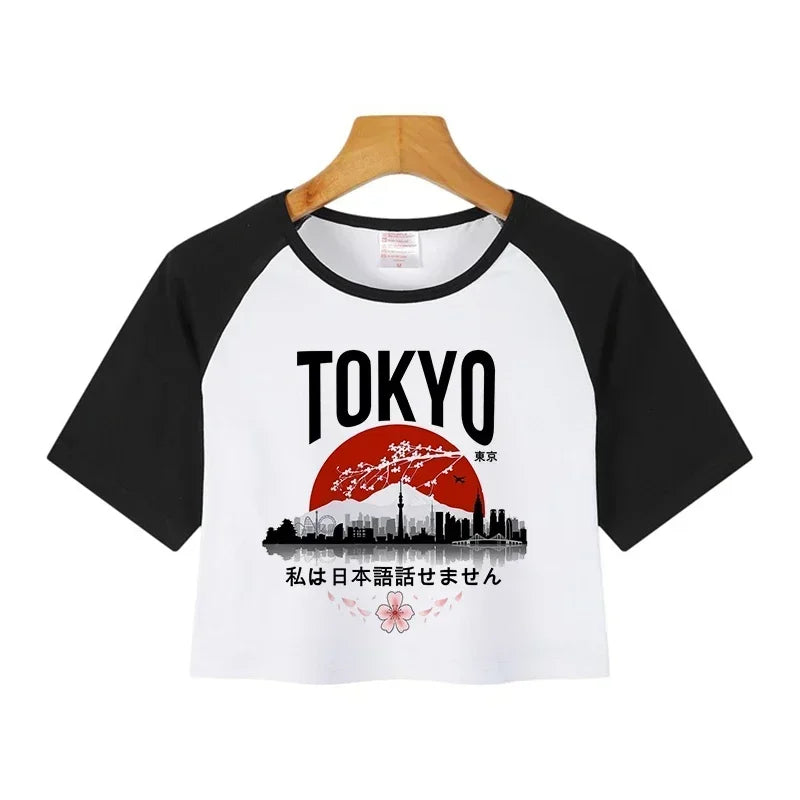 Midnight Rebel Crop Top