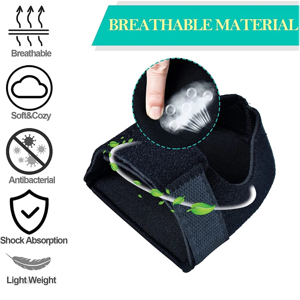 Heel Pain Relief Support Sleeves – Plantar Fasciitis & Heel Spur Comfort