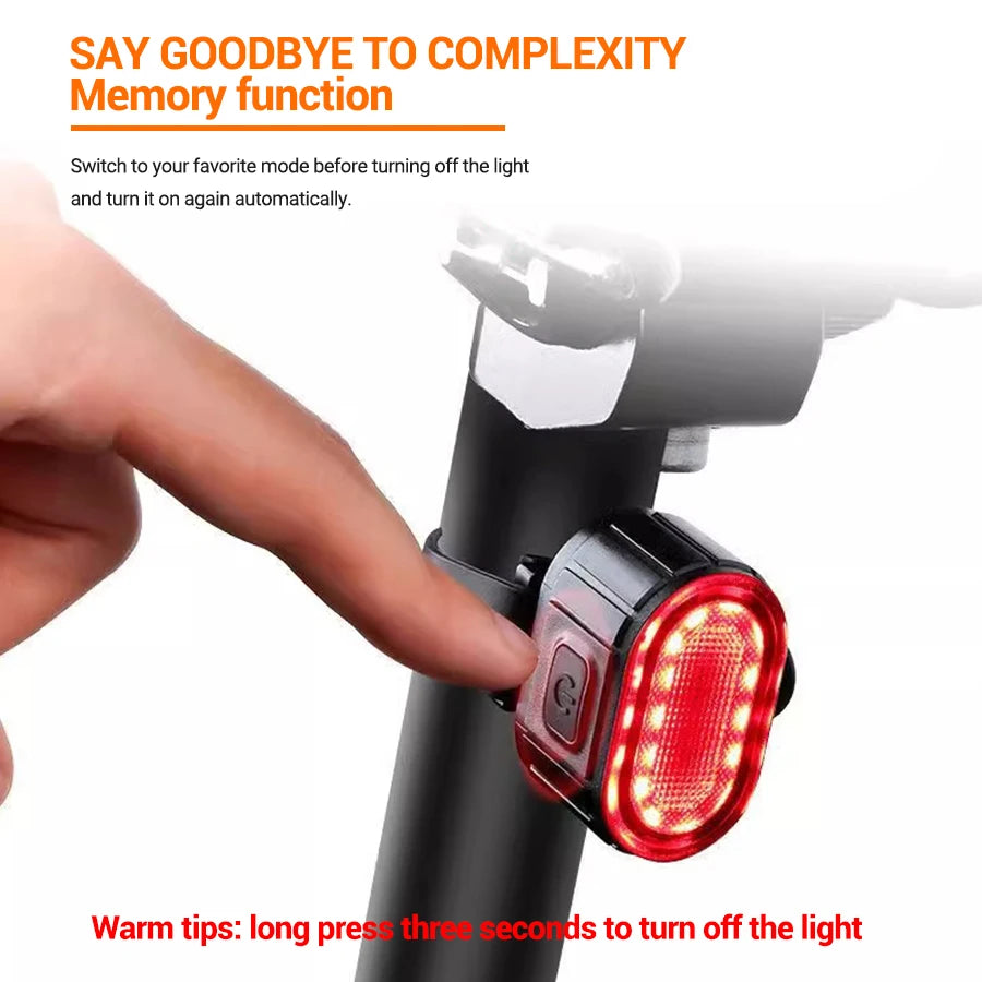 USB Bike Light Set-Rechargeable
