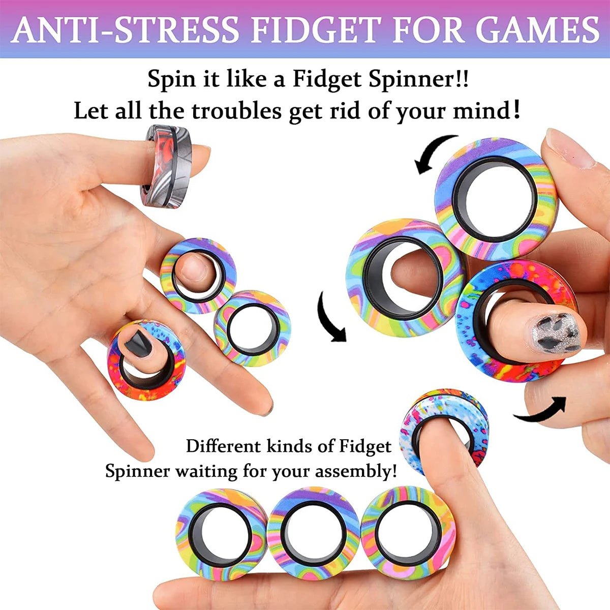 ZenLoop Fidget-Ringe
