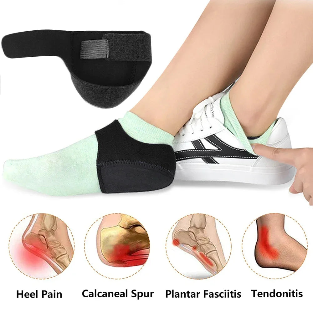 Heel Pain Relief Support Sleeves – Plantar Fasciitis & Heel Spur Comfort