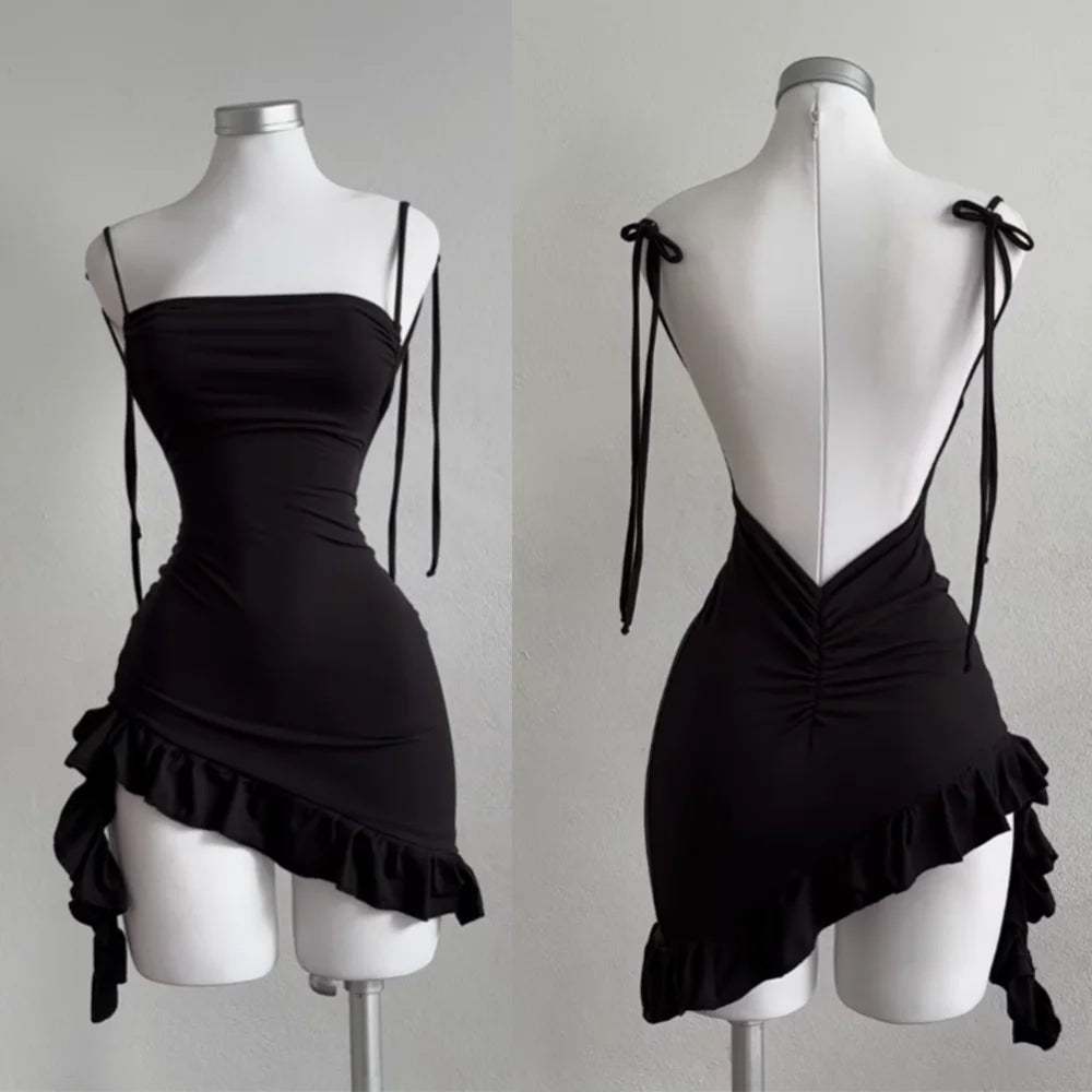 Eclipse Backless Mini Dress