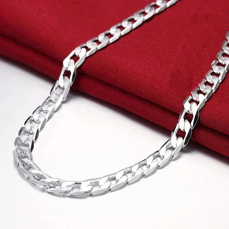 925 Sterling Silver Figaro Chain