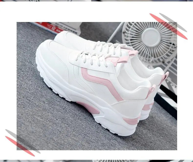 The Riviera Mixed-Media Platform Sneakerp