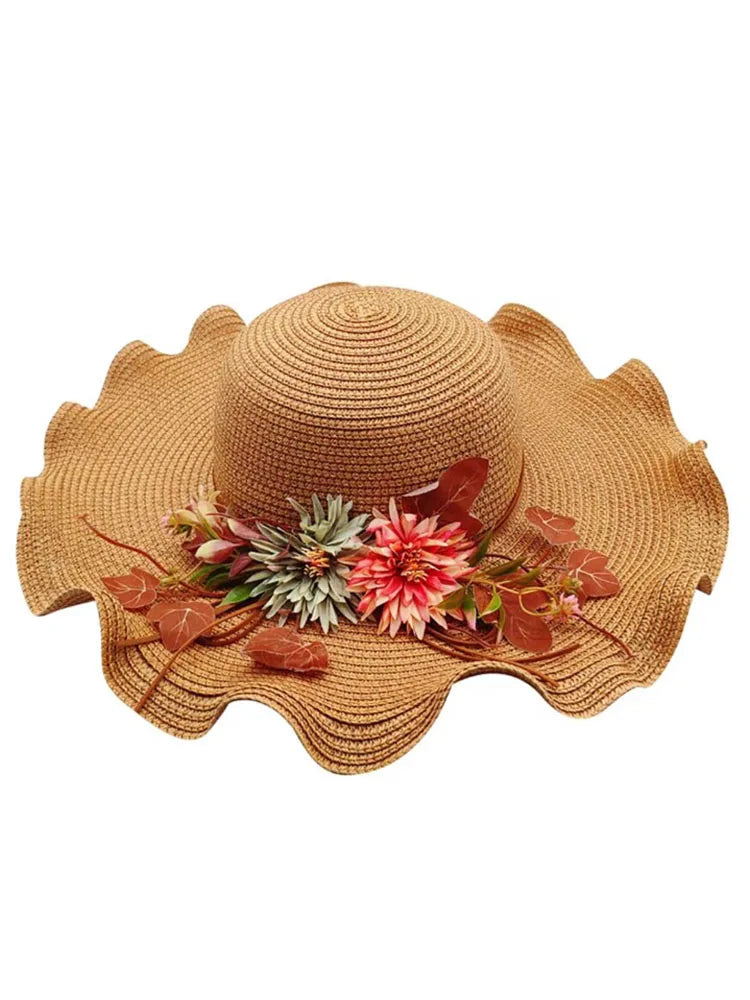 The Meadow Breeze Floral Sun Hat
