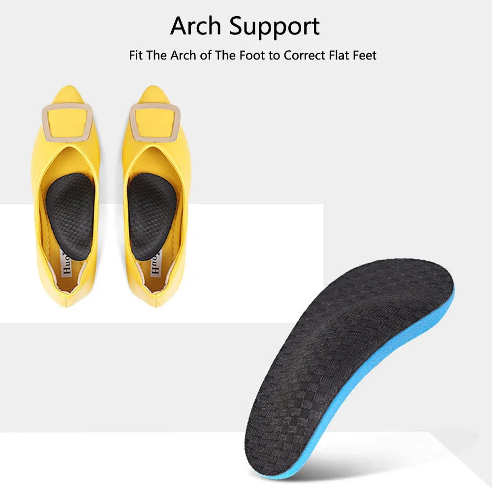Arch Support Insoles – Relieve Foot Pain, Flat Feet & Plantar Fasciitis
