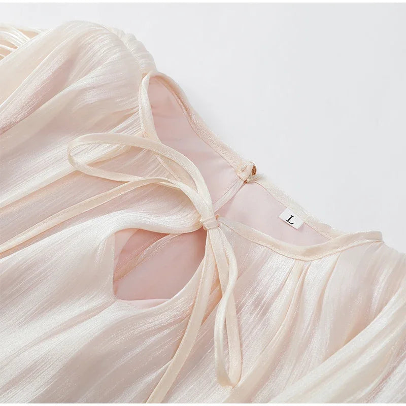 Elegant Woman's Chiffon Halter Mini Dresses