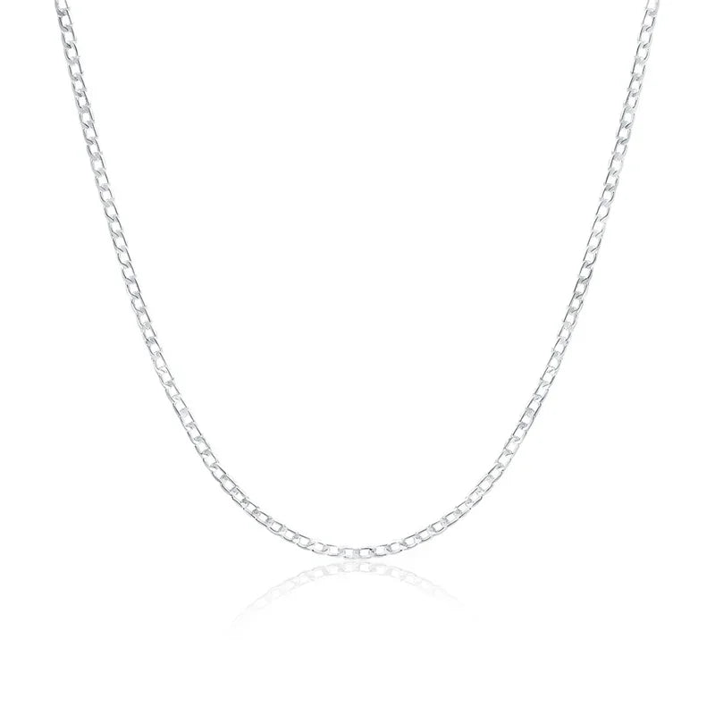 925 Sterling Silver Cuban Chain