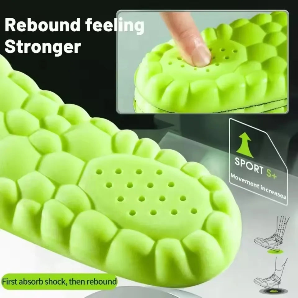 All-Day Comfort Insoles – Shock Absorption & Foot Pain Relief