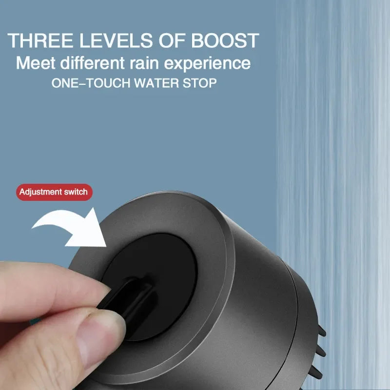 High-Pressure Filter Shower Head